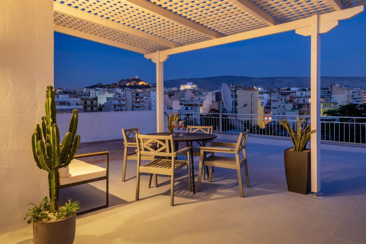 Acropol Studio Loft With Amazing View & Terrace アテネ エクステリア 写真