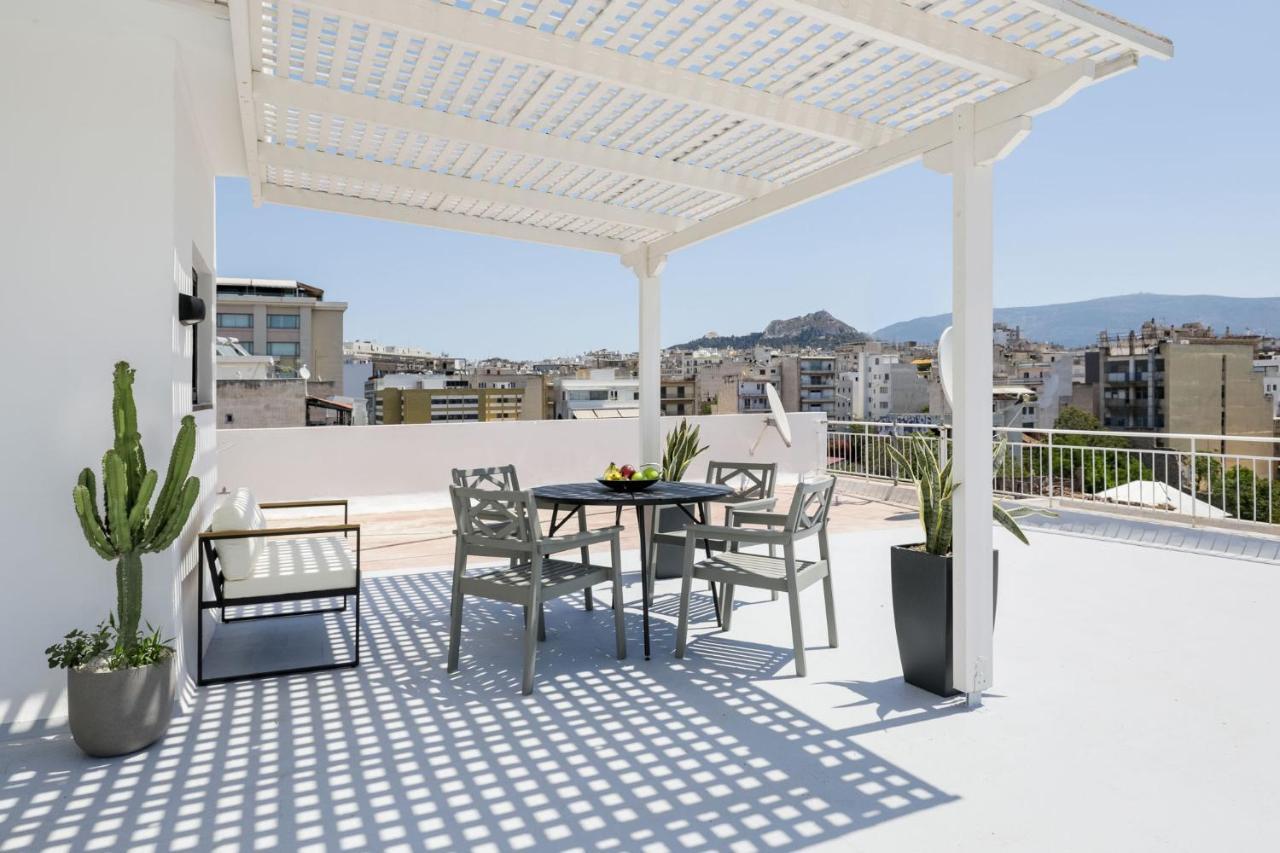 Acropol Studio Loft With Amazing View & Terrace アテネ エクステリア 写真