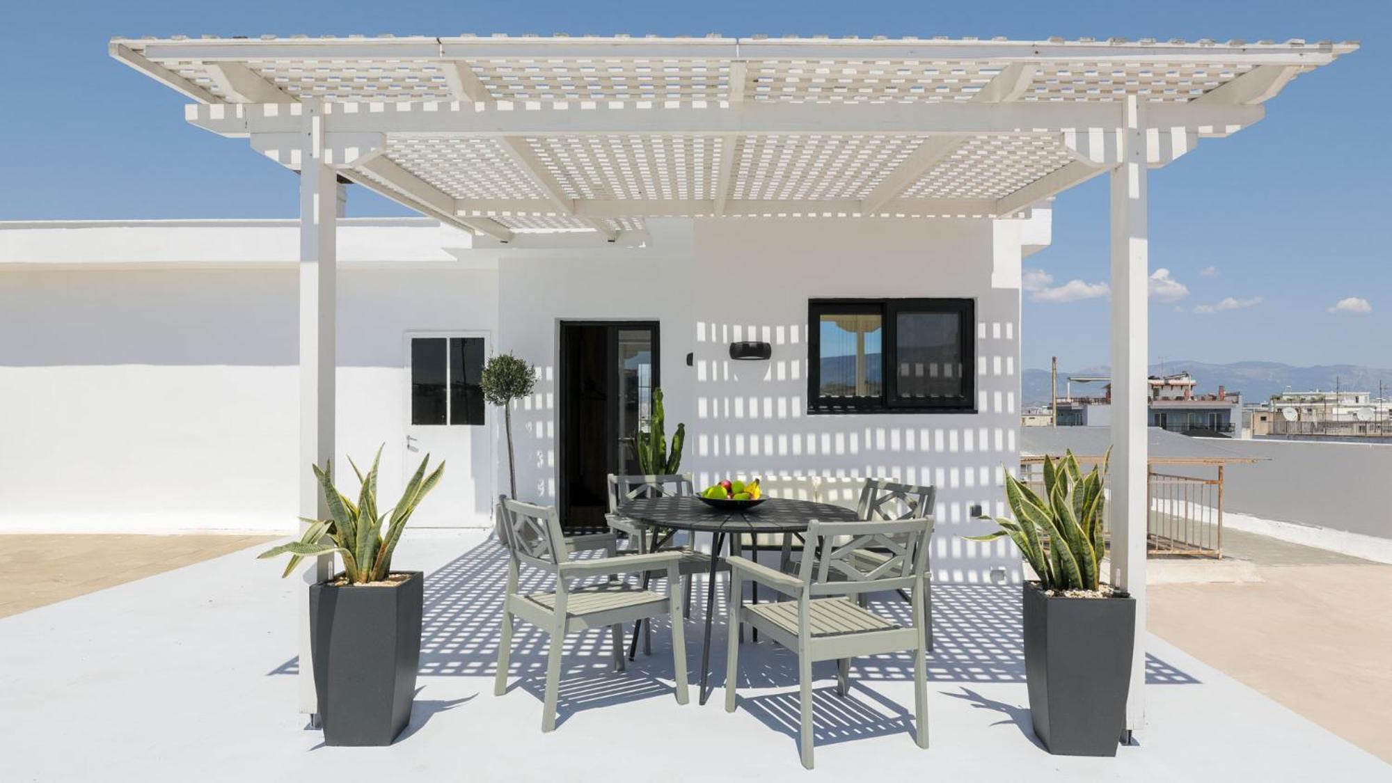 Acropol Studio Loft With Amazing View & Terrace アテネ 部屋 写真